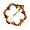 14ème Siècle Broche Gothique, Bronze