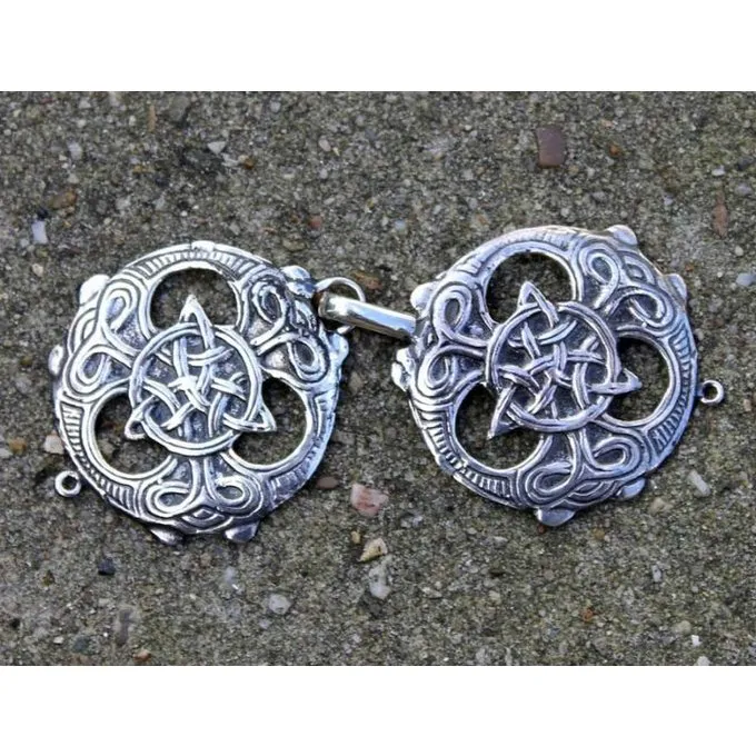 Agrafes De Cape Celtiques, 2 Pièces 1 Agrafes De Cape Celtiques, 2 Pièces