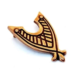 Belt Mediévale End 4,5 Cm, Bronze