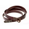 Birka Luxe De Ceinture, Brun, Argenté -Promos Halloween Boutique birka luxe de ceinture brun argente