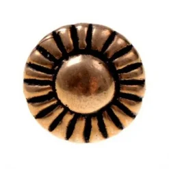 Boutons De Bronze 1450-1600, Ensemble De 5 Pièces