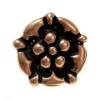 Boutons Fin Du Moyen Age Avec Rose, Bronze, Ensemble De 5 Pièces -Promos Halloween Boutique boutons fin du moyen age avec rose bronze ensemble