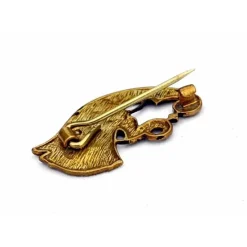 Broche Corbeau Germanique Gotland, à Gauche, Bronze -Promos Halloween Boutique broche corbeau germanique gotland a gauche bronze 1