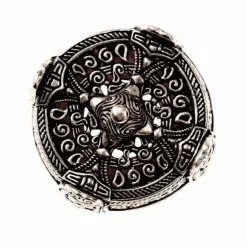 Broche Tambour Viking Grand, Argentait -Promos Halloween Boutique broche tambour viking grand argentait 2
