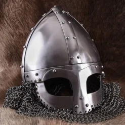 Ulfberth Casque De Spectacle Viking Avec Cotte De Mailles 1,6 Mm