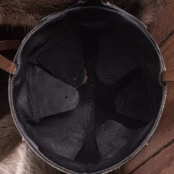 Deepeeka Casque Viking Nasal Avec Des Serpents, Patinée -Promos Halloween Boutique casque viking nasal avec des serpents patinee 4