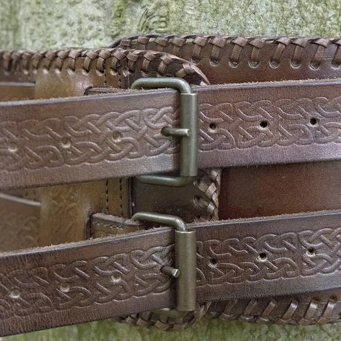 Epic Armoury Ceinture à La Taille Noeuds Celtiques, Marron 1 Epic Armoury Ceinture à La Taille Noeuds Celtiques, Marron