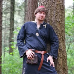 Leonardo Carbone Ceinture Avec Marteau De Thor, Marron -Promos Halloween Boutique ceinture avec marteau de thor marron 2