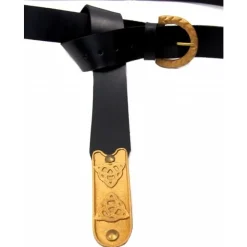 Leonardo Carbone Ceinture Celtique Cináed, Noir -Promos Halloween Boutique ceinture celtique cinaed noir 4
