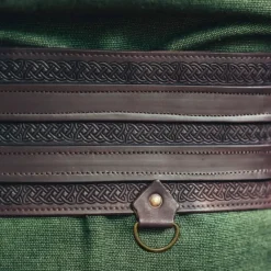 Leonardo Carbone Ceinture Celtique Ruari, Marron Foncé -Promos Halloween Boutique ceinture celtique ruari marron fonce 3