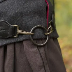 Epic Armoury Ceinture D'épée Tressée, Noire -Promos Halloween Boutique ceinture depee tressee noire 4