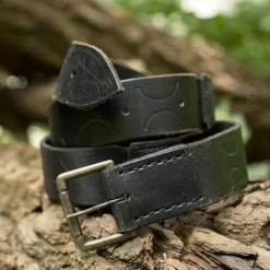 Epic Armoury Ceinture En Cuir Aruthia, Noir