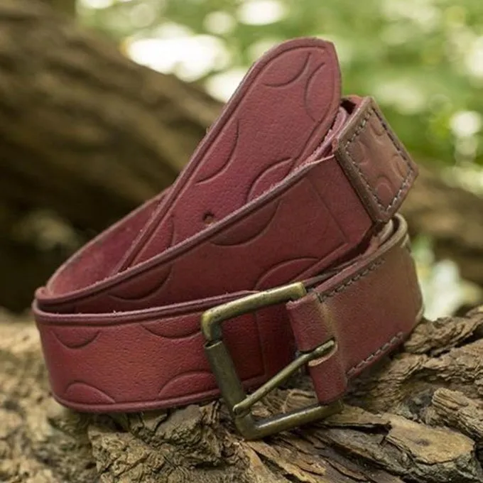 Epic Armoury Ceinture En Cuir Aruthia, Rouge 1 Epic Armoury Ceinture En Cuir Aruthia, Rouge