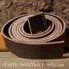 Ceinture En Cuir Bande Brun 4 X 180-190 Cm