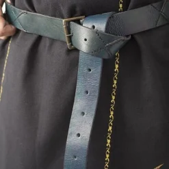 Epic Armoury Ceinture En Cuir Bleue