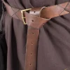 Epic Armoury Ceinture En Cuir Marron