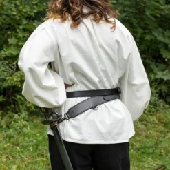 Epic Armoury Ceinture épée En Deux Parties, Noire -Promos Halloween Boutique ceinture epee en deux parties noire 5