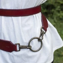 Epic Armoury Ceinture épée En Deux Parties, Rouge -Promos Halloween Boutique ceinture epee en deux parties rouge 4