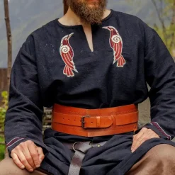 Leonardo Carbone Ceinture Viking Sigrid, Marron Clair -Promos Halloween Boutique ceinture viking sigrid marron clair 5