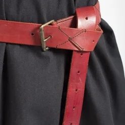 Epic Armoury Ceinture X En Cuir Rouge