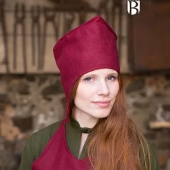 Burgschneider Chapeau De Magicien Adis, Rouge -Promos Halloween Boutique chapeau de magicien adis rouge 2