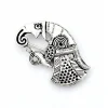 Corbeau Germaniques Broche Gotland, à Droite, SILVERED -Promos Halloween Boutique corbeau germaniques broche gotland a droite silver