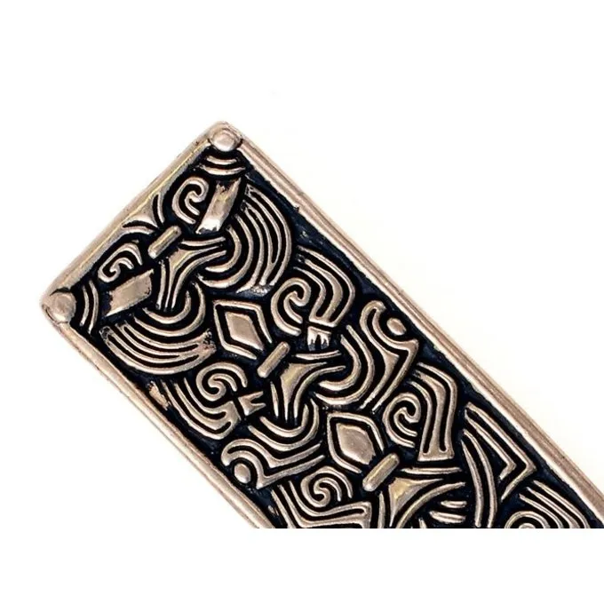 Fin De La Ceinture Viking British Museum, Argentait 2 Fin De La Ceinture Viking British Museum, Argentait – Image 2