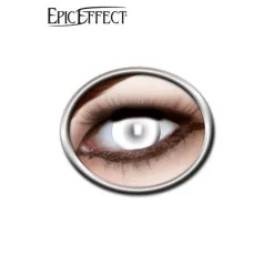 Epic Armoury Lentilles De Contact De Couleur Blanche, LARP Accessoire