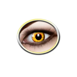 Epic Armoury Lentilles De Contact De Couleur Jaune Et Rouge