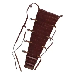 Deepeeka Mis à L'échelle En Cuir Manica / Protège-bras Gladiator -Promos Halloween Boutique mis a lechelle en cuir manica protege bras gladiat 2